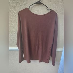 Whitw Birch brown long sleeve